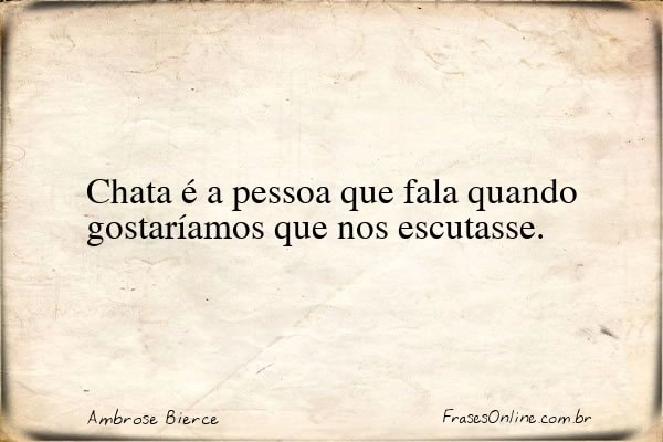 Frase de Ambrose Bierce