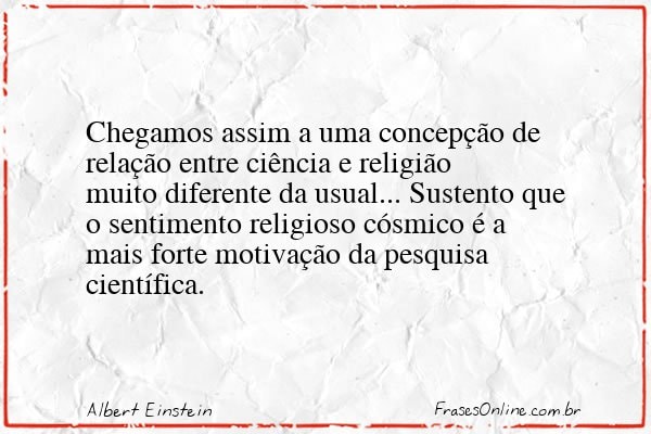 Frase de Albert Einstein