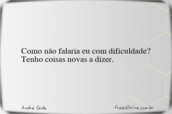 Frase de André Gide