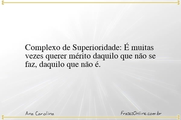 Frase de Ana Carolina