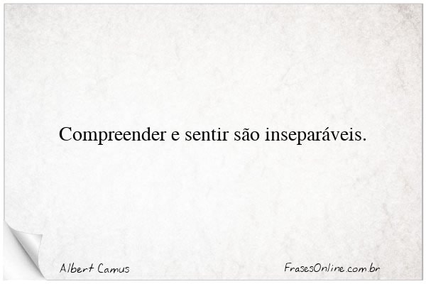 Frase de Albert Camus