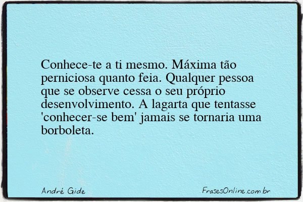 Frase de André Gide