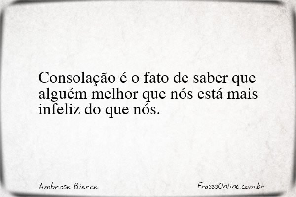 Frase de Ambrose Bierce