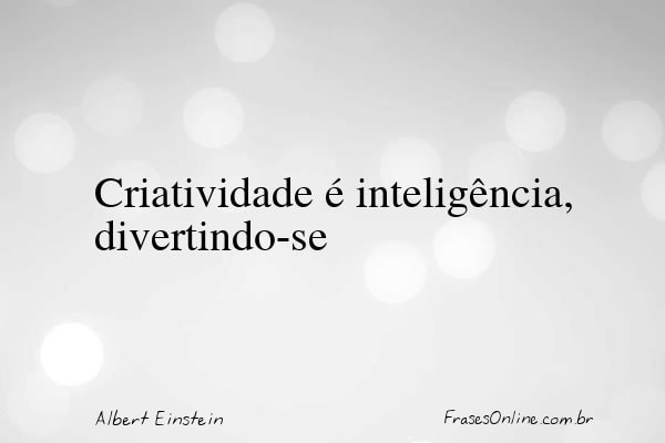 Frase de Albert Einstein
