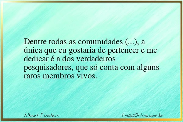 Frase de Albert Einstein