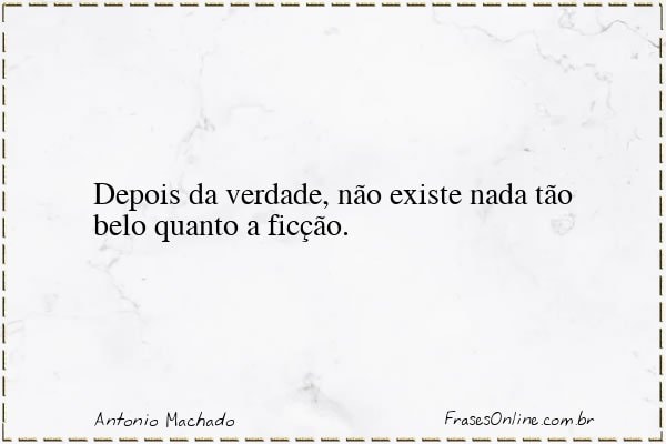 Frase de Antonio Machado