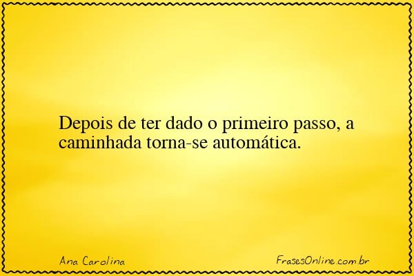 Frase de Ana Carolina