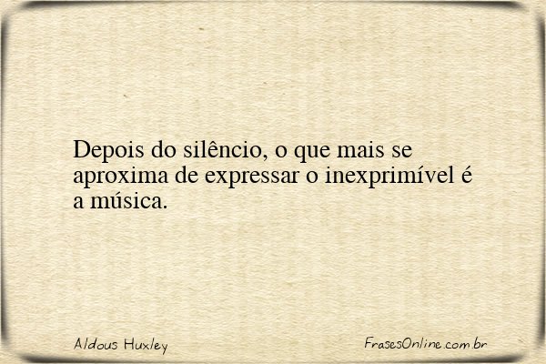 Frase de Aldous Huxley