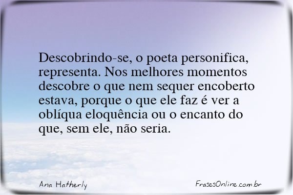 Frase de Ana Hatherly