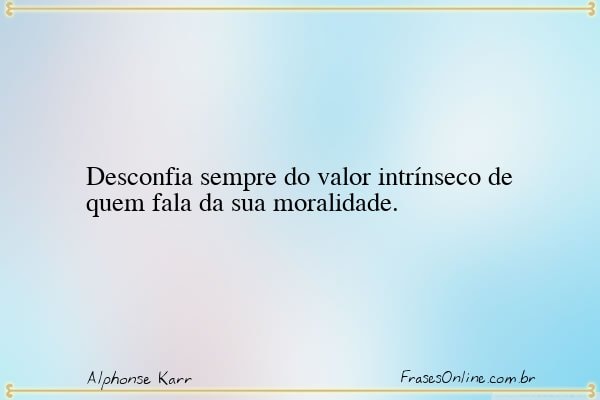 Frase de Alphonse Karr
