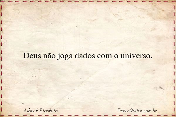 Frase de Albert Einstein