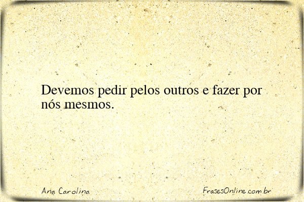 Frase de Ana Carolina