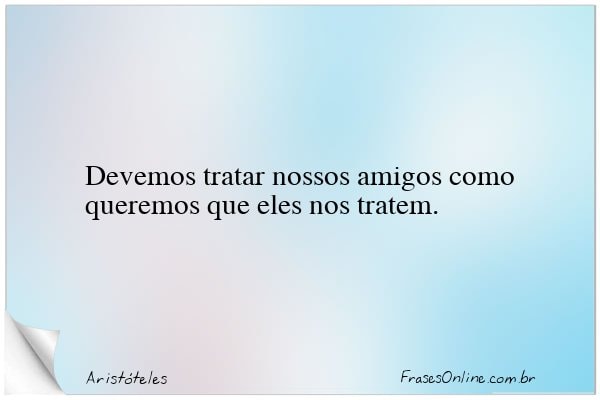 Frase de Aristóteles