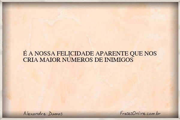 Frase de Alexandre Dumas