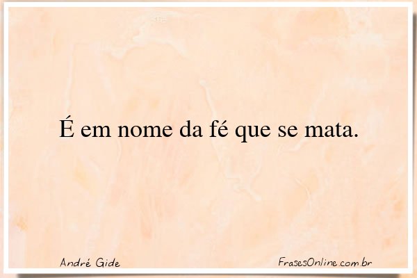 Frase de André Gide
