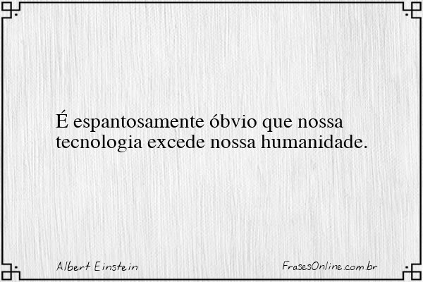 Frase de Albert Einstein