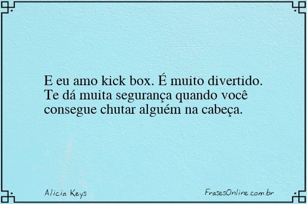 Frase de Alicia Keys