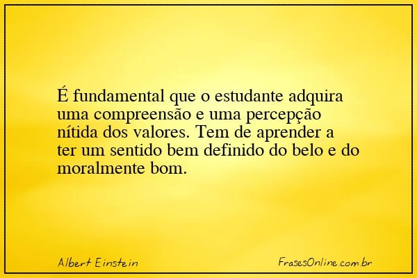 Frase de Albert Einstein