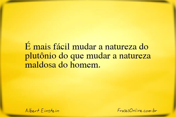 Frase de Albert Einstein