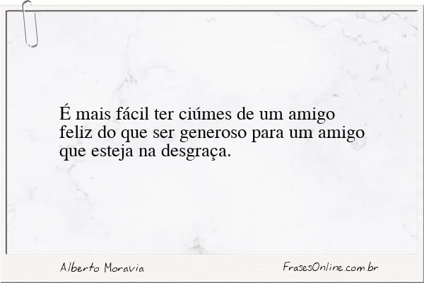 Frase de Alberto Moravia