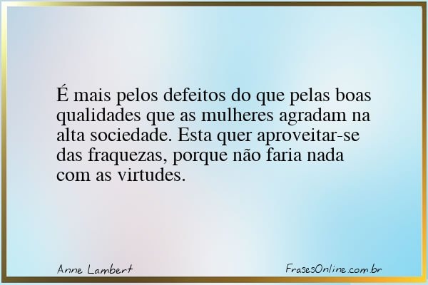 Frase de Anne Lambert