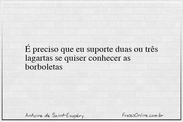 Frase de Antoine de Saint-Exupéry