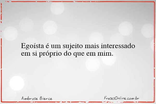Frase de Ambrose Bierce