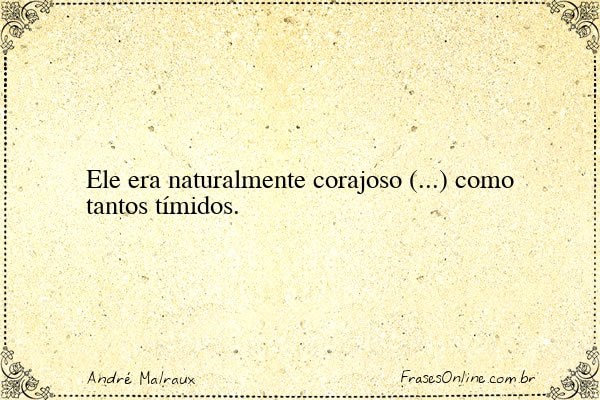 Frase de André Malraux