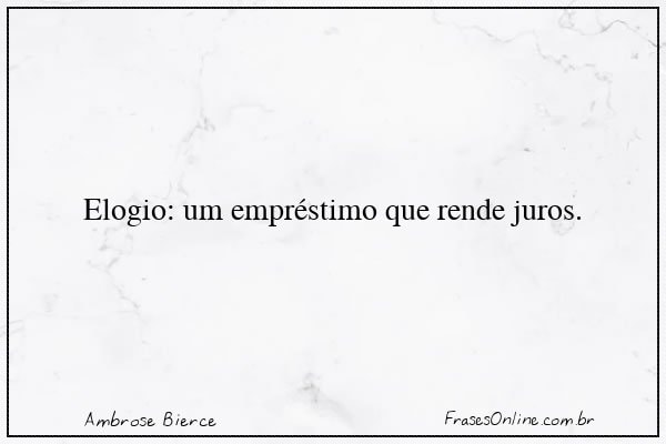 Frase de Ambrose Bierce