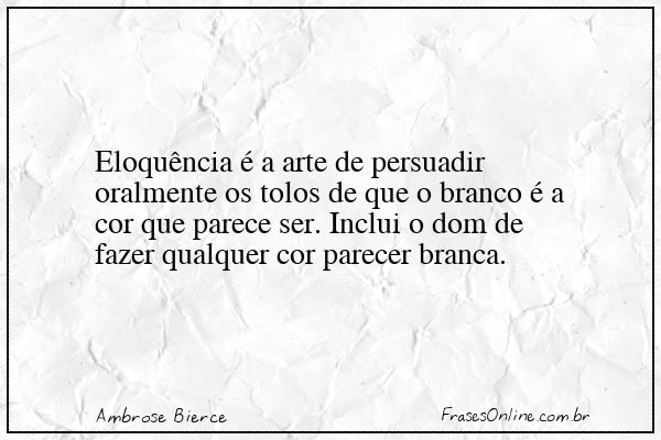 Frase de Ambrose Bierce