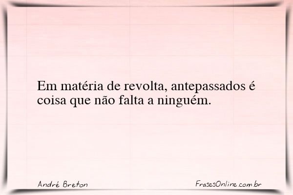 Frase de André Breton