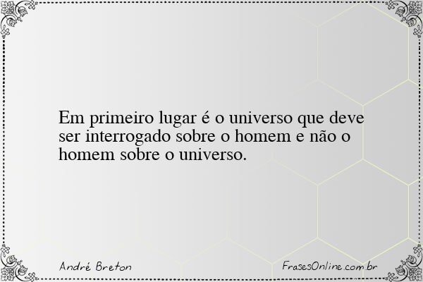 Frase de André Breton