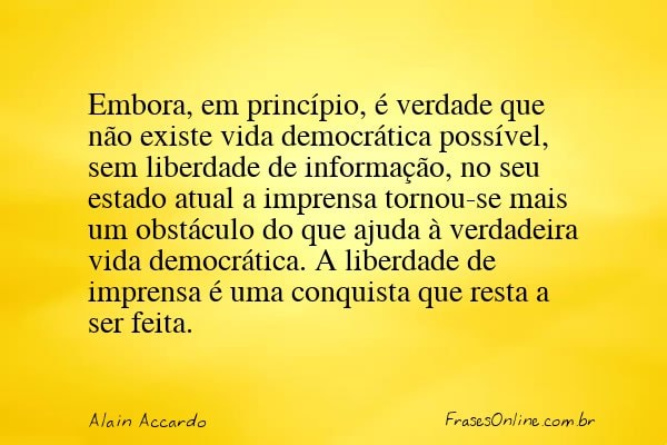 Frase de Alain Accardo