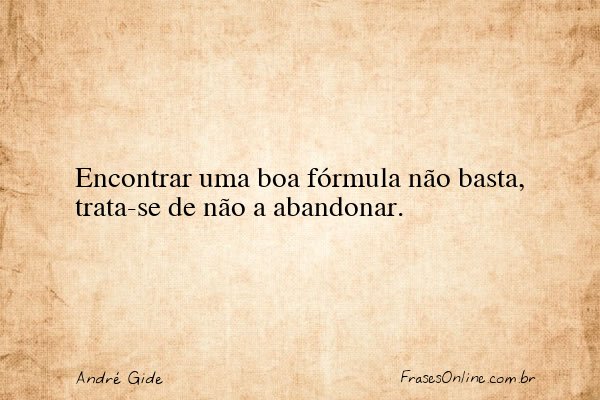 Frase de André Gide