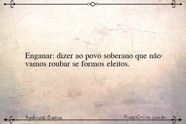 Frase de Ambrose Bierce