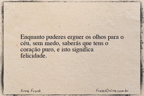 Frase de Anne Frank