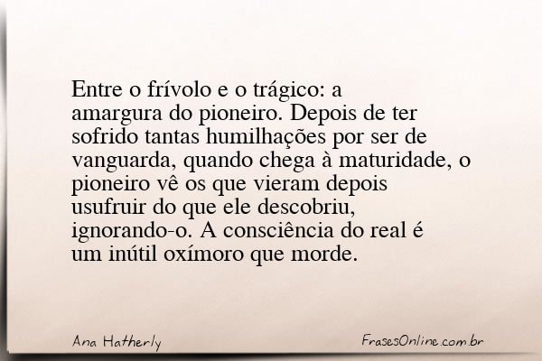 Frase de Ana Hatherly