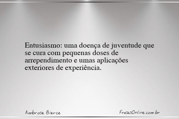 Frase de Ambrose Bierce