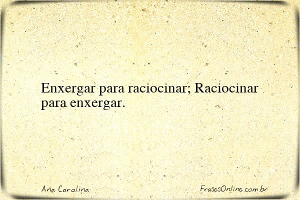 Frase de Ana Carolina