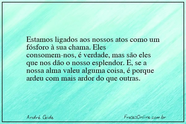 Frase de André Gide