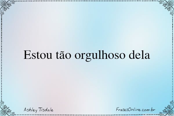 Frase de Ashley Tisdale