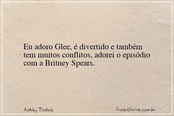 Frase de Ashley Tisdale
