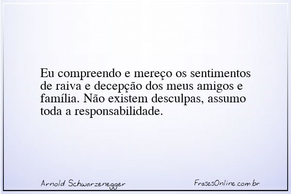 Frase de Arnold Schwarzenegger
