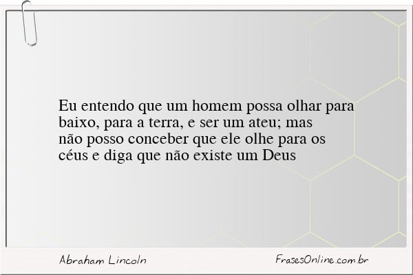 Frase de Abraham Lincoln