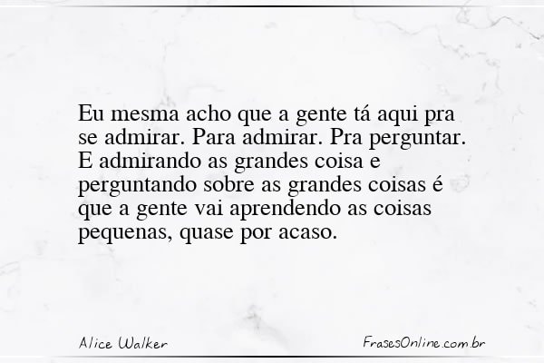 Frase de Alice Walker