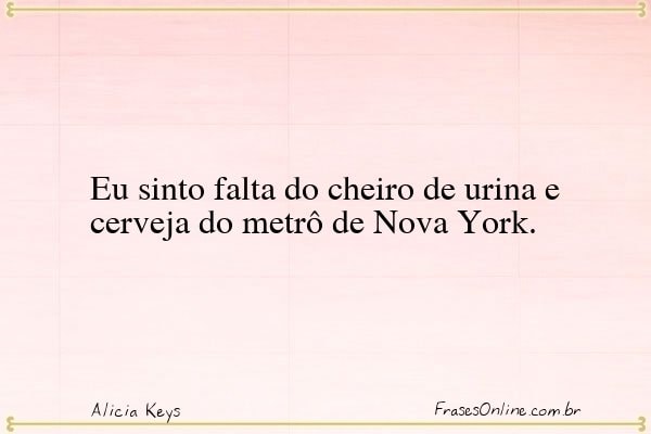 Frase de Alicia Keys