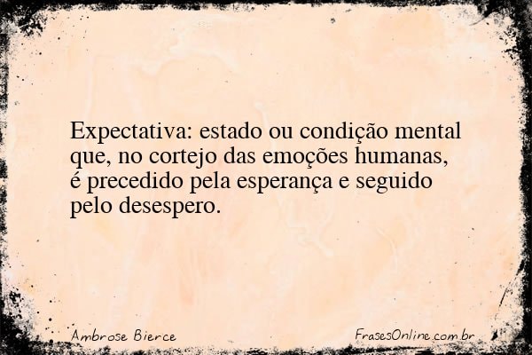Frase de Ambrose Bierce