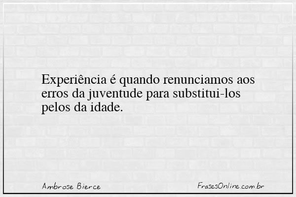 Frase de Ambrose Bierce