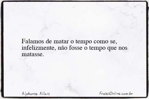 Frase de Alphonse Allais
