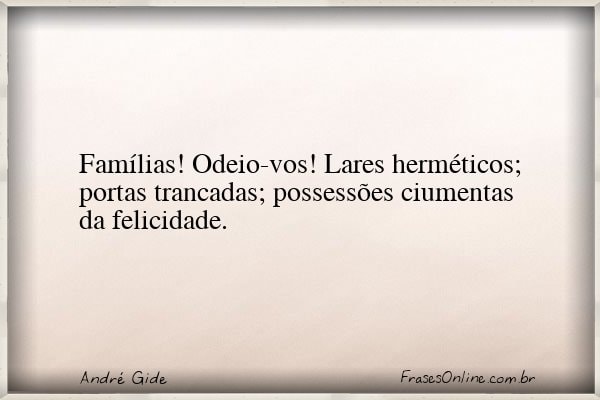 Frase de André Gide